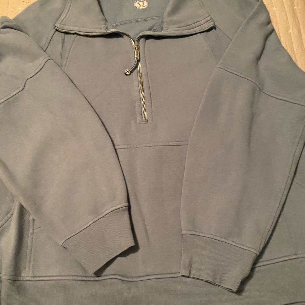 lululemon athletica Scuba Funnel-Neck Hoodie - Blue